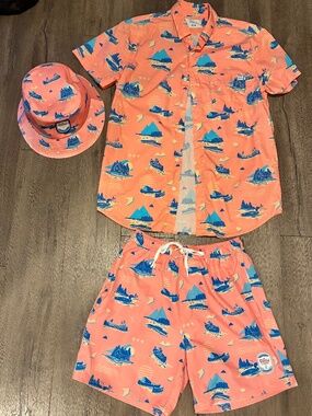 Coors Light X Team LTD Summer Suit (Shirt, Swim Trunks, Bucket Hat)